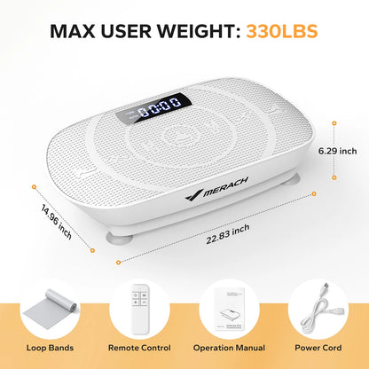 Vibration Plate Exercise Machine Whole Body Workout Power Vibrate Fitness Platform Vibration Plate Weight Loss & Shaping